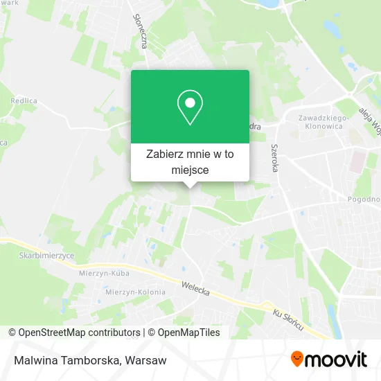 Mapa Malwina Tamborska