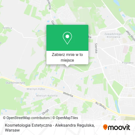 Mapa Kosmetologia Estetyczna - Aleksandra Regulska