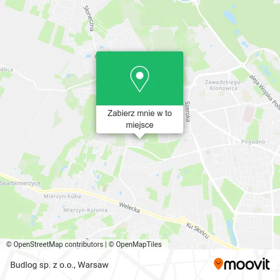 Mapa Budlog sp. z o.o.