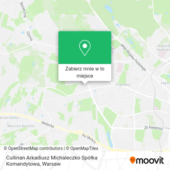 Mapa Cullinan Arkadiusz Michaleczko Spółka Komandytowa