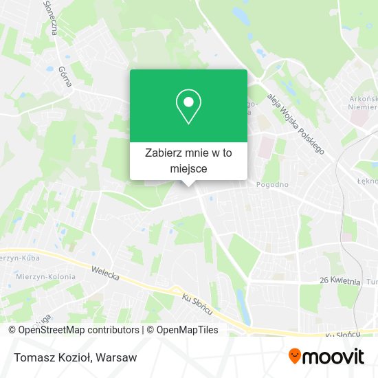 Mapa Tomasz Kozioł