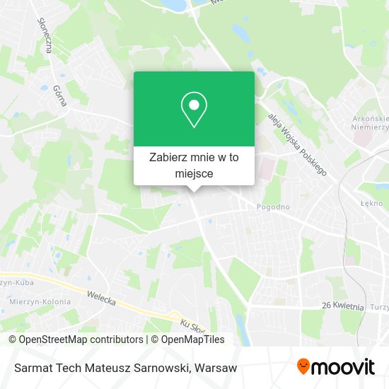 Mapa Sarmat Tech Mateusz Sarnowski