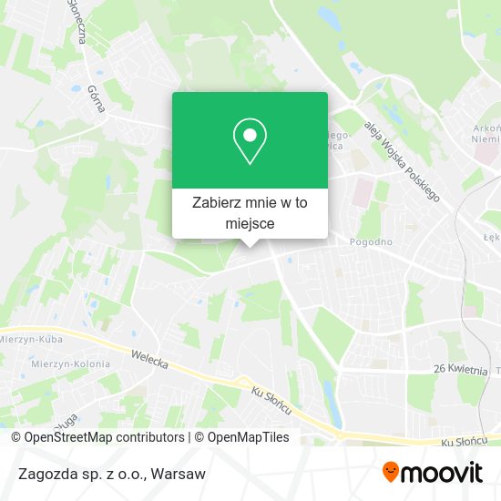 Mapa Zagozda sp. z o.o.