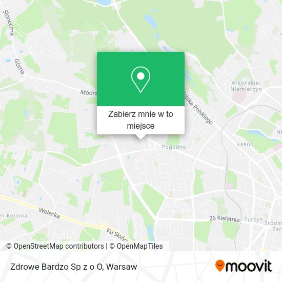 Mapa Zdrowe Bardzo Sp z o O