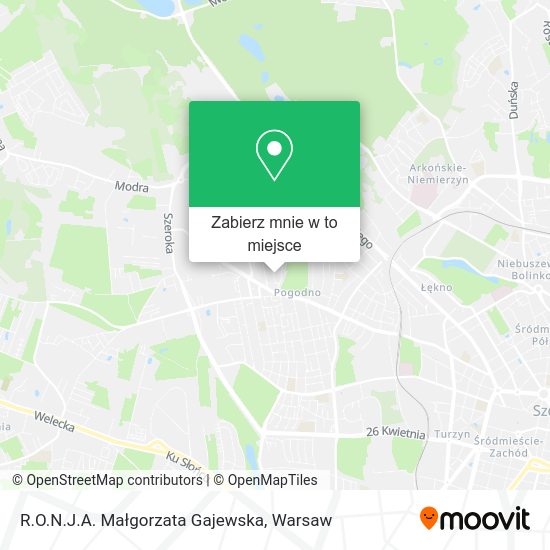 Mapa R.O.N.J.A. Małgorzata Gajewska