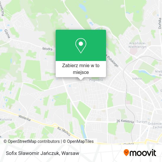 Mapa Sofix Sławomir Jańczuk