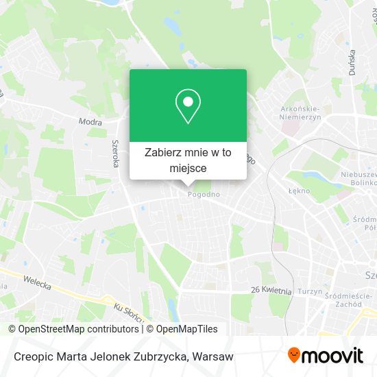 Mapa Creopic Marta Jelonek Zubrzycka