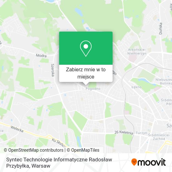 Mapa Syntec Technologie Informatyczne Radosław Przybyłka