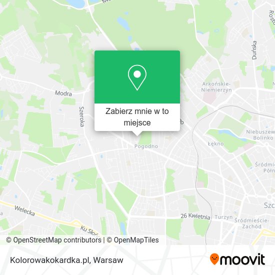 Mapa Kolorowakokardka.pl