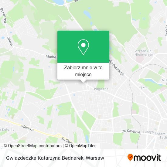 Mapa Gwiazdeczka Katarzyna Bednarek