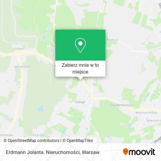 Mapa Erdmann Jolanta. Nieruchomości