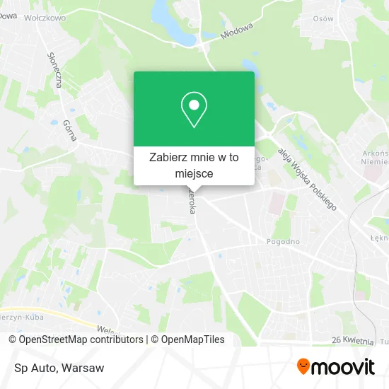 Mapa Sp Auto