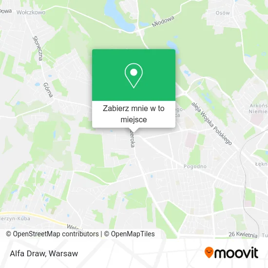 Mapa Alfa Draw
