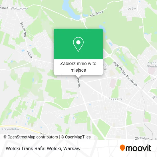 Mapa Wolski Trans Rafal Wolski