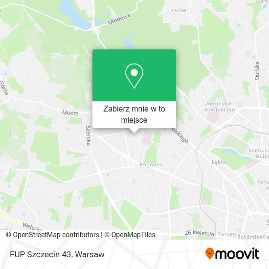 Mapa FUP Szczecin 43