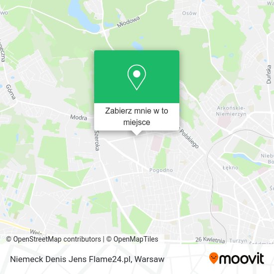 Mapa Niemeck Denis Jens Flame24.pl