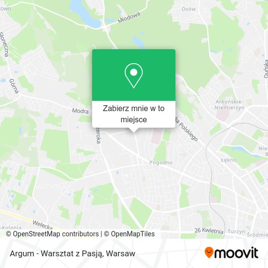 Mapa Argum - Warsztat z Pasją