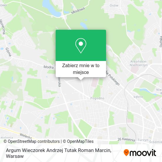 Mapa Argum Wieczorek Andrzej Tutak Roman Marcin