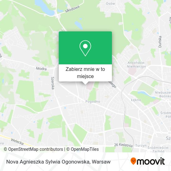 Mapa Nova Agnieszka Sylwia Ogonowska