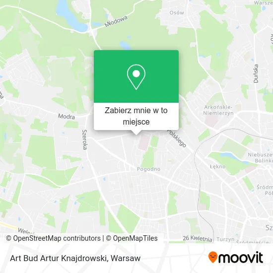 Mapa Art Bud Artur Knajdrowski