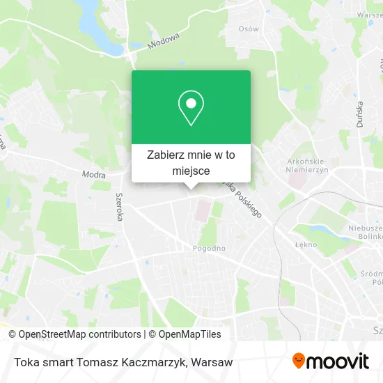 Mapa Toka smart Tomasz Kaczmarzyk