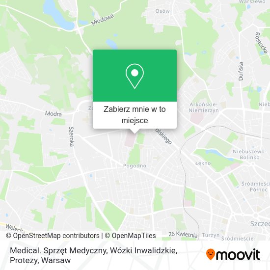 Mapa Medical. Sprzęt Medyczny, Wózki Inwalidzkie, Protezy