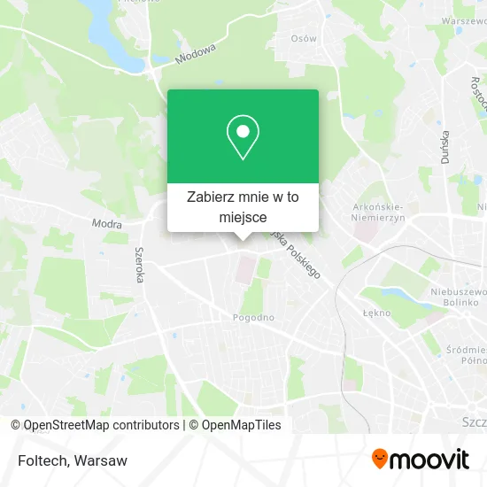 Mapa Foltech