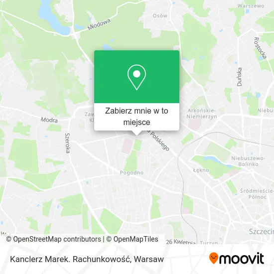 Mapa Kanclerz Marek. Rachunkowość