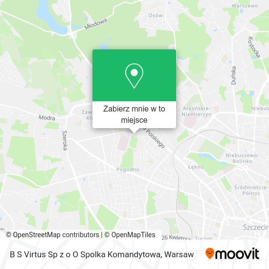 Mapa B S Virtus Sp z o O Spolka Komandytowa