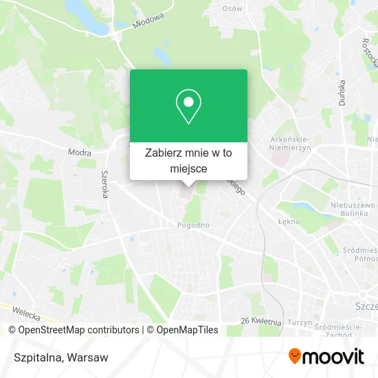 Mapa Szpitalna