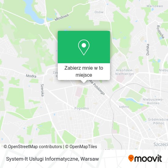 Mapa System-It Usługi Informatyczne