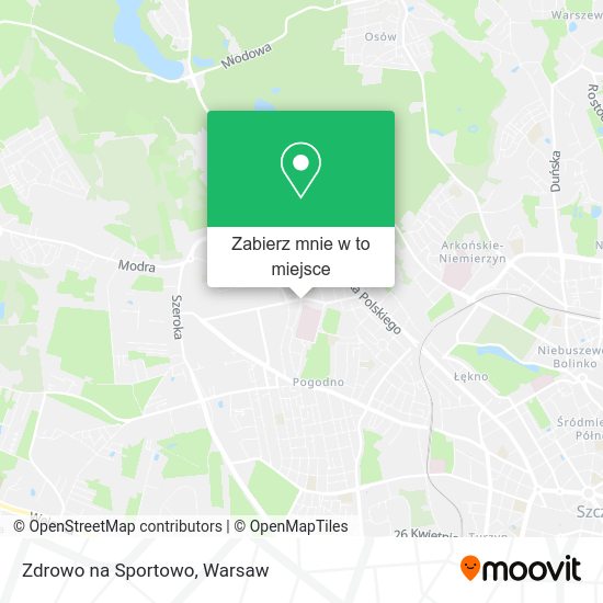 Mapa Zdrowo na Sportowo