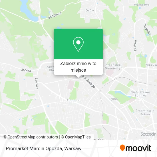 Mapa Promarket Marcin Opozda