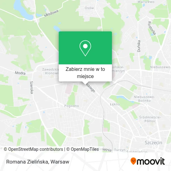 Mapa Romana Zielińska