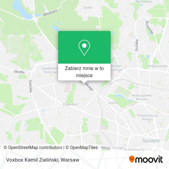 Mapa Voxbox Kamil Zieliński