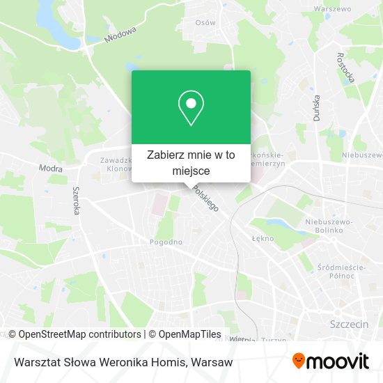 Mapa Warsztat Słowa Weronika Homis