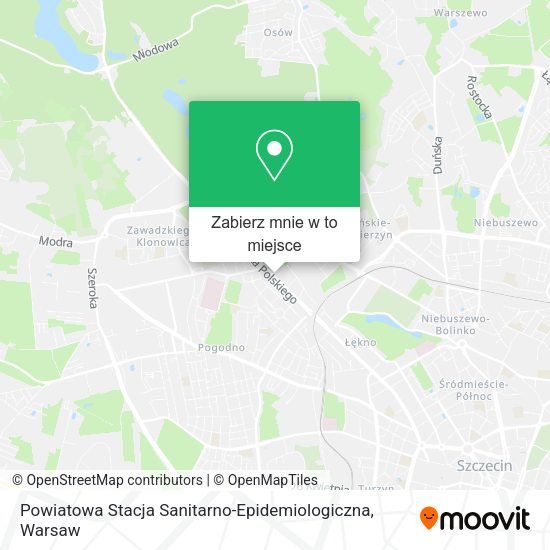 Mapa Powiatowa Stacja Sanitarno-Epidemiologiczna