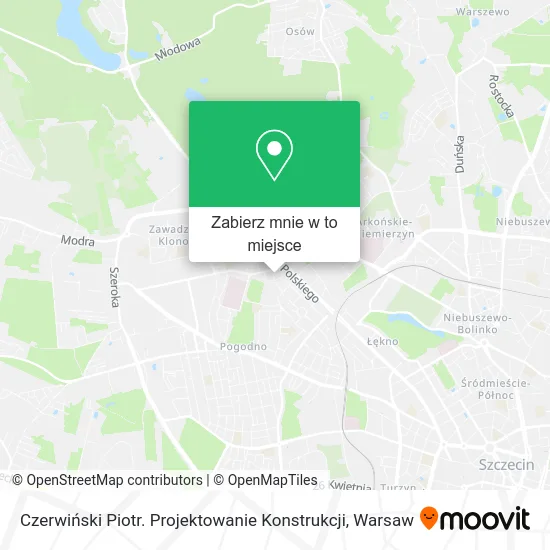 Mapa Czerwiński Piotr. Projektowanie Konstrukcji