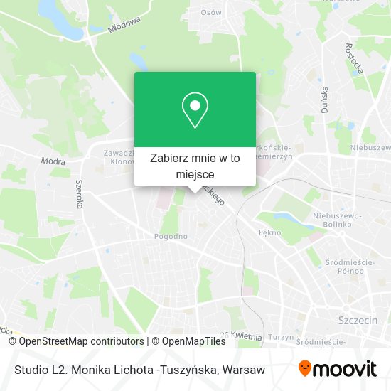 Mapa Studio L2. Monika Lichota -Tuszyńska