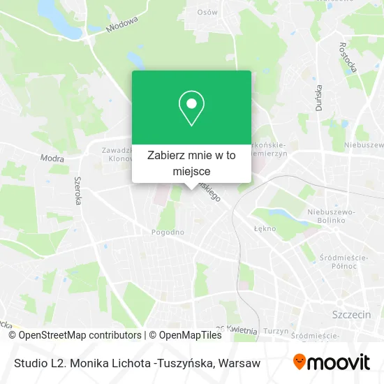 Mapa Studio L2. Monika Lichota -Tuszyńska