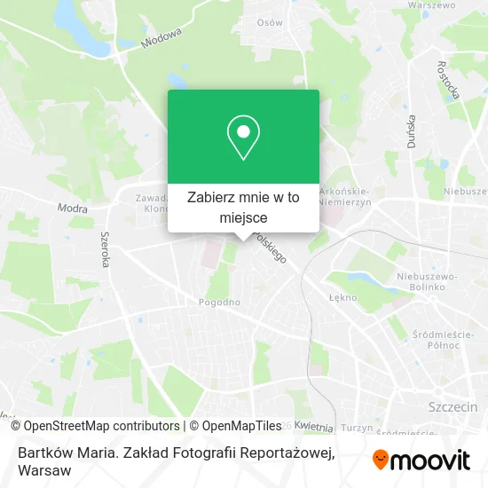 Mapa Bartków Maria. Zakład Fotografii Reportażowej