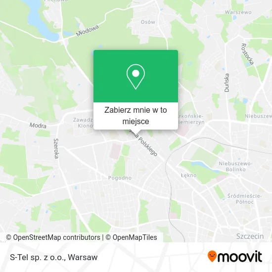 Mapa S-Tel sp. z o.o.