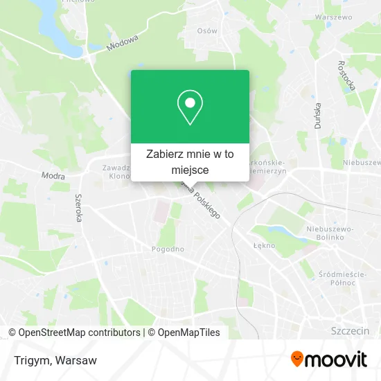 Mapa Trigym