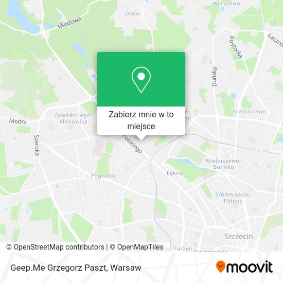 Mapa Geep.Me Grzegorz Paszt