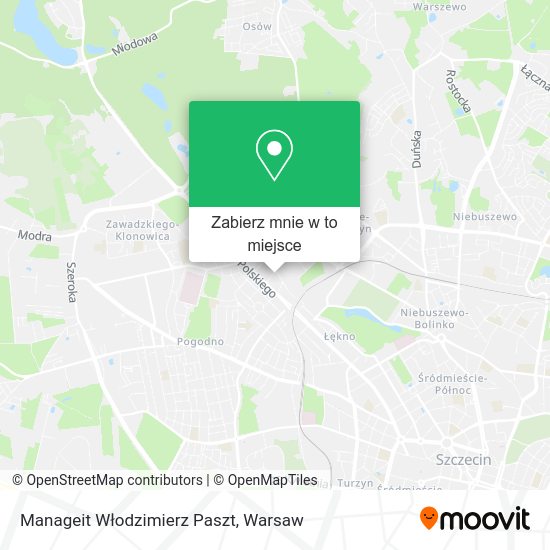 Mapa Manageit Włodzimierz Paszt