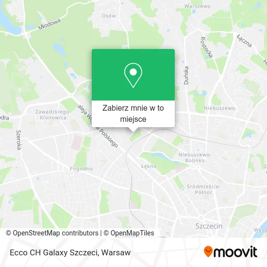 Mapa Ecco CH Galaxy Szczeci