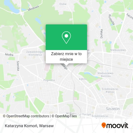 Mapa Katarzyna Komoń