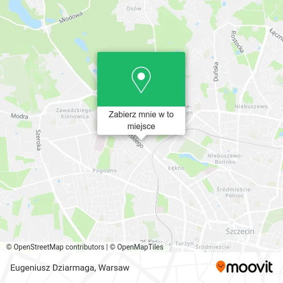 Mapa Eugeniusz Dziarmaga