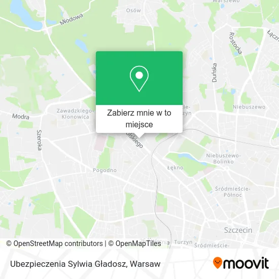 Mapa Ubezpieczenia Sylwia Gładosz