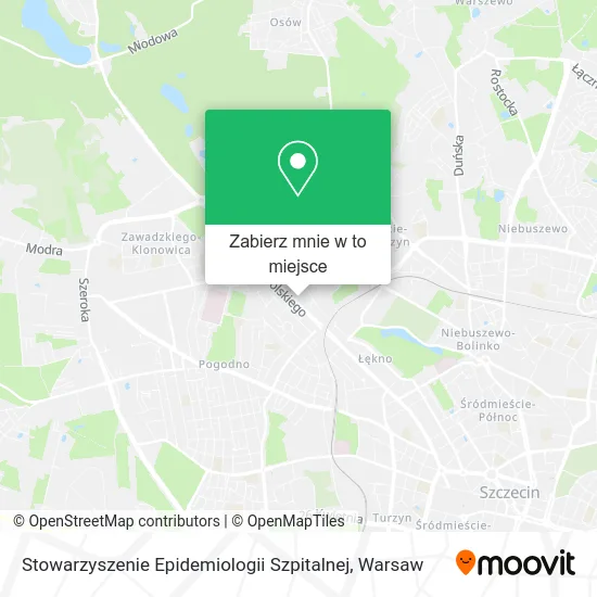 Mapa Stowarzyszenie Epidemiologii Szpitalnej